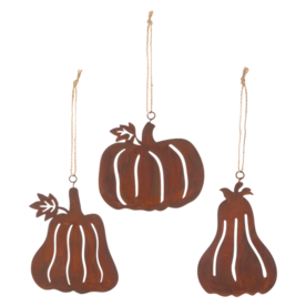 Ganz Rusted Pumpkin Ornament  (1) - CA201138