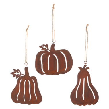 Ganz Rusted Pumpkin Ornament  (1) - CA201138