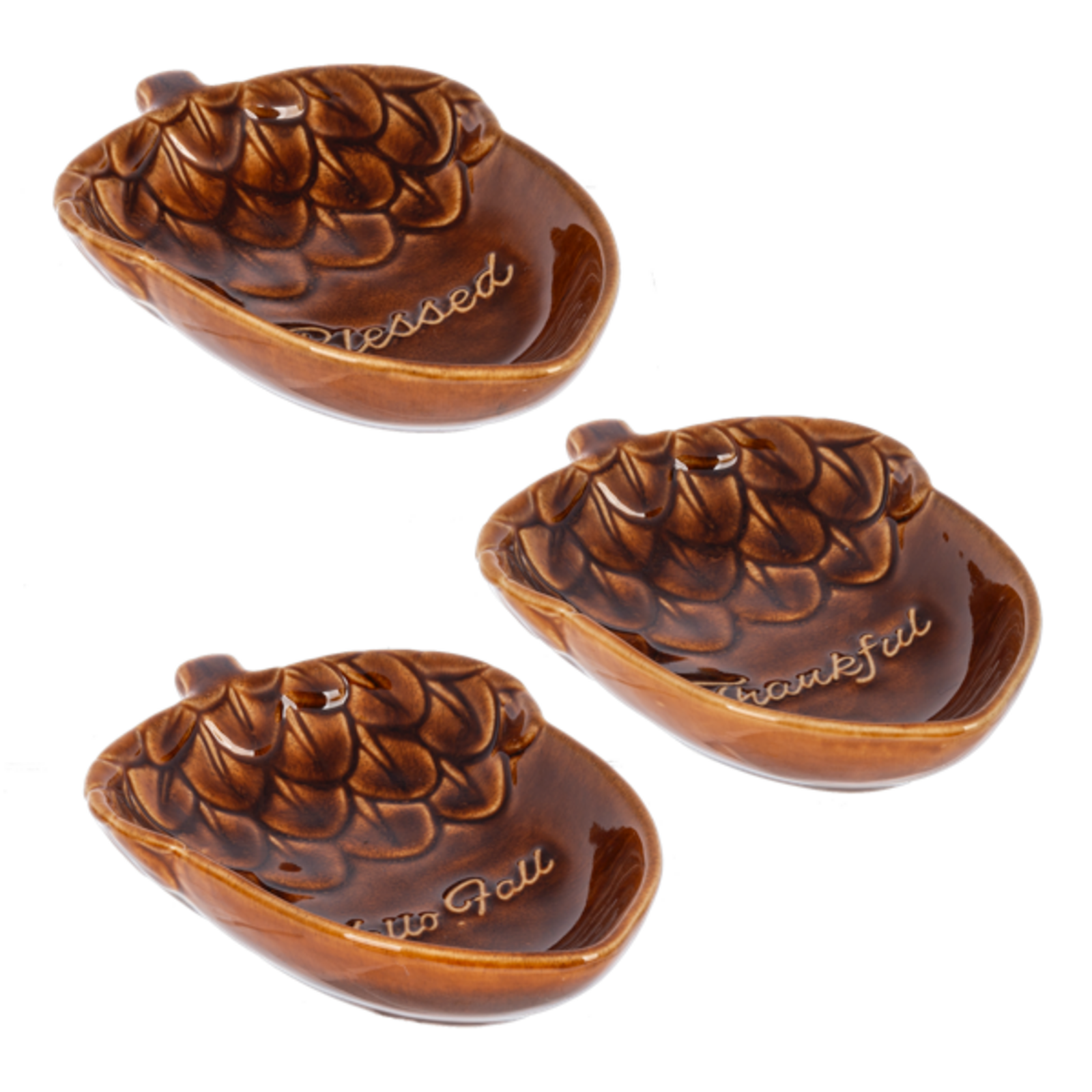 Ganz Fall Blessings Acorn Dishes - ER79307 loading=