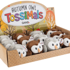 Ganz Autumn Owl Tossimals - HW10846