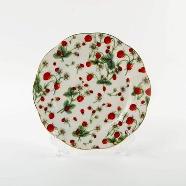 Coastline Imports Straw. Ladybug Salad Plates(1) - CIF863-5