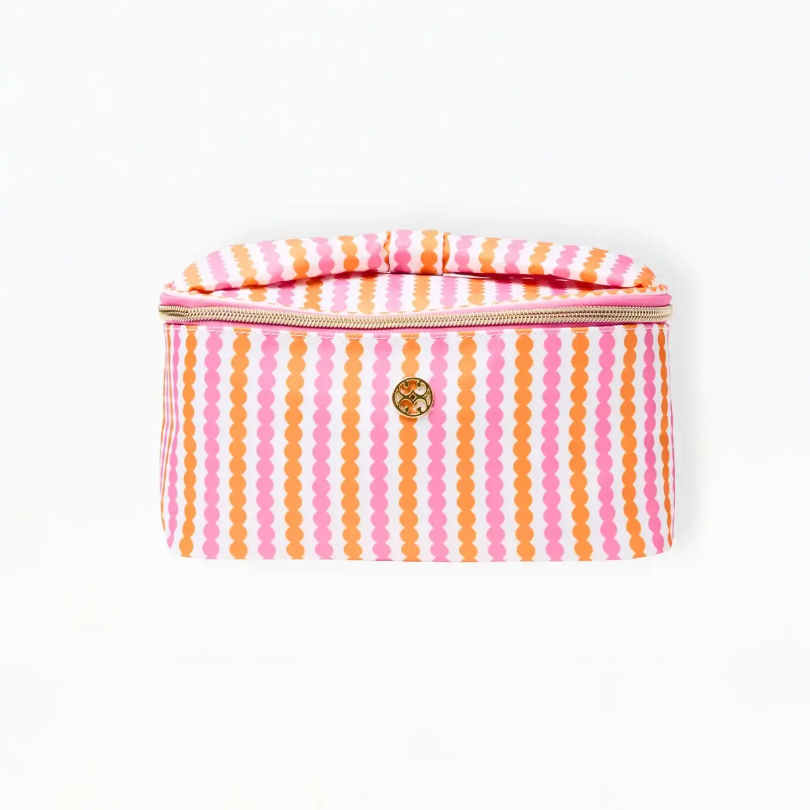 Mary Square Kiss and Makeup Bag | Sunstripe 72579 loading=