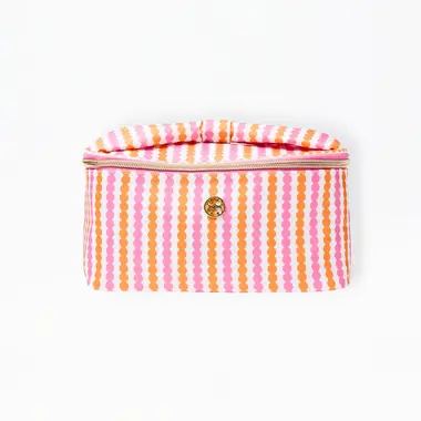 Mary Square Kiss and Makeup Bag | Sunstripe 72579