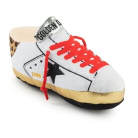 Haute Diggity Dog Golden Tennis/shoe chewy toy -HDD-122