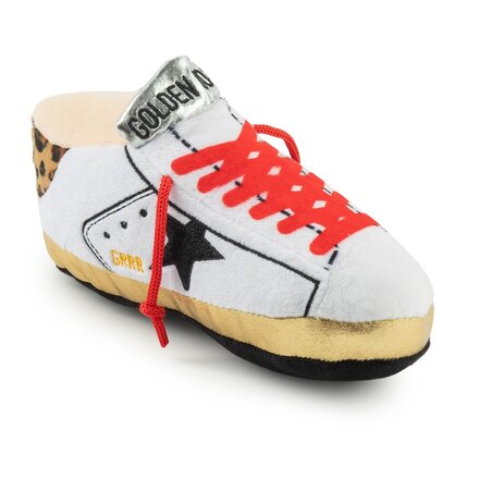 Haute Diggity Dog Golden Tennis/shoe chewy toy -HDD-122