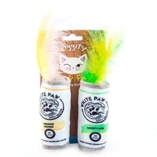 Haute Diggity Dog White Paw Mango & Lime Catnip Toys - HDK-001