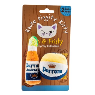 Haute Diggity Dog Purrrona Bottle Catnip Toy - HDK-002