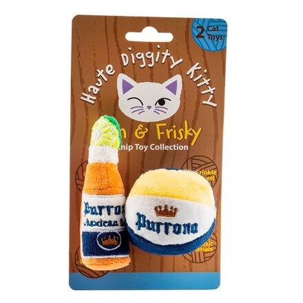 Haute Diggity Dog Purrrona Bottle Catnip Toy - HDK-002