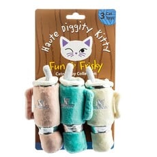 Haute Diggity Dog Snuggly Cup 3-Pack Catnip Toys - HDK-009