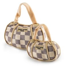 Haute Diggity Dog Checker Chewy Vuiton Bag (Lg) - HDD-006-LG