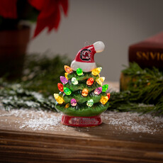 Evergreen Enterprises 4" Mini LED Tabletop Christmas Tree, USC   8LED954MT