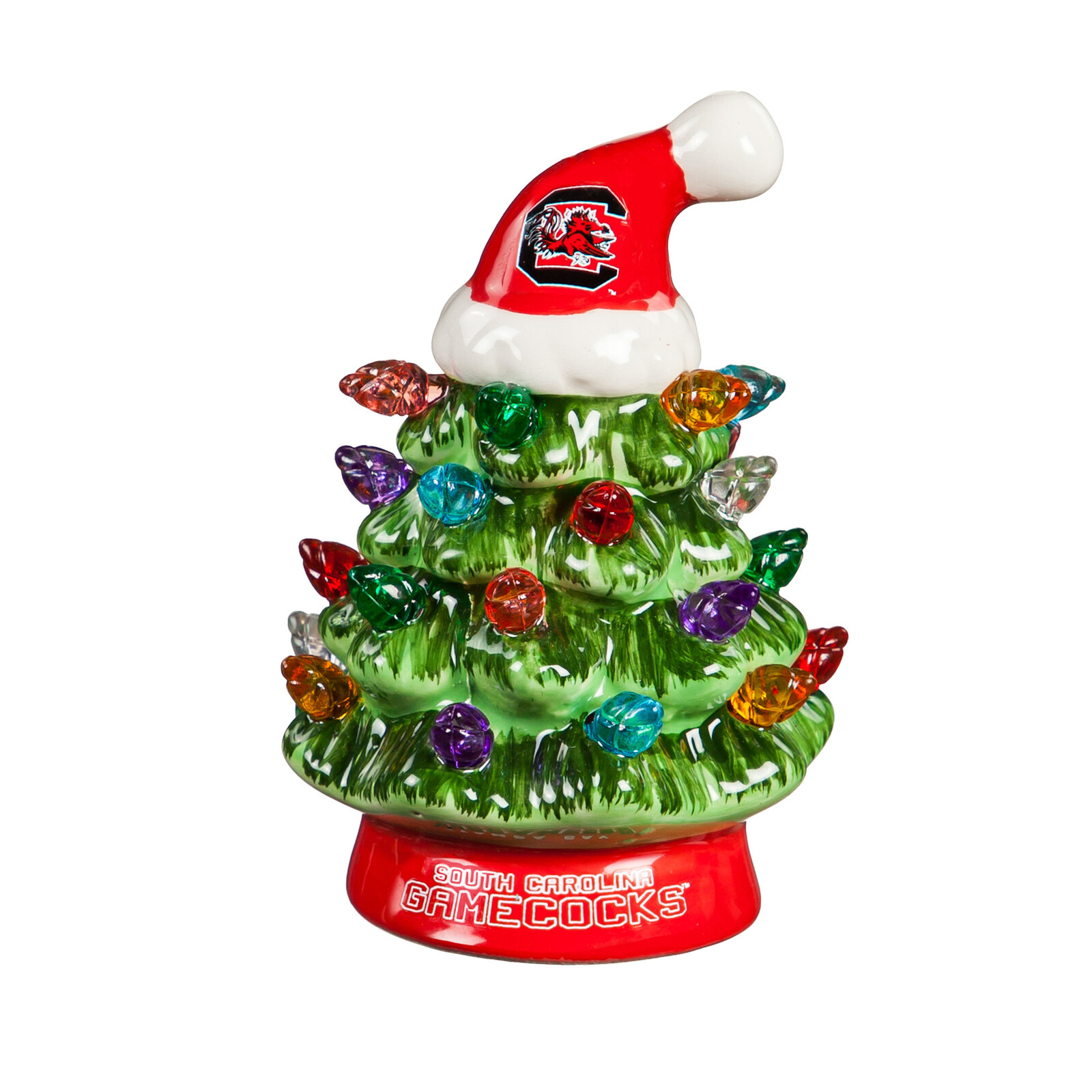 Evergreen Enterprises 4" Mini LED Tabletop Christmas Tree, USC   8LED954MT loading=