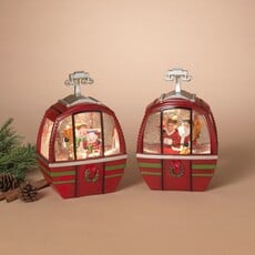Gerson 8.75" Lighted Spinning Water Globe Gondola - 2862330