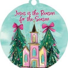 Custom Decor LG HA-Pink Church - 3539