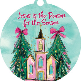 Custom Decor LG HA-Pink Church - 3539