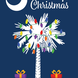 Custom Decor WC-Palmetto Christmas -3036WC
