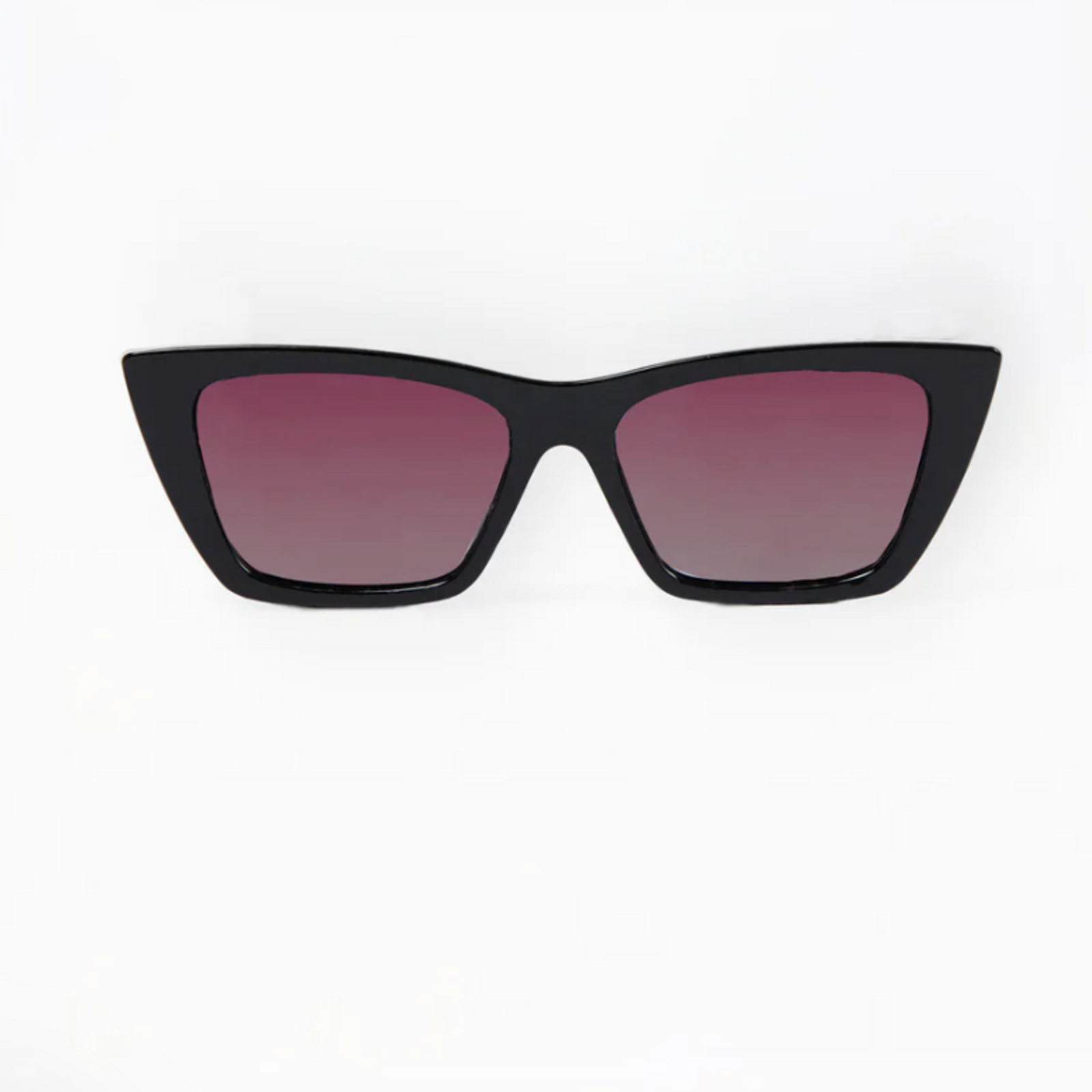 Mary Square Mary Square Polarized Sunglasses-Hannah Black loading=