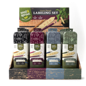 Seed & Sprout Gardening Labeling Set-  Seed & Sprout
