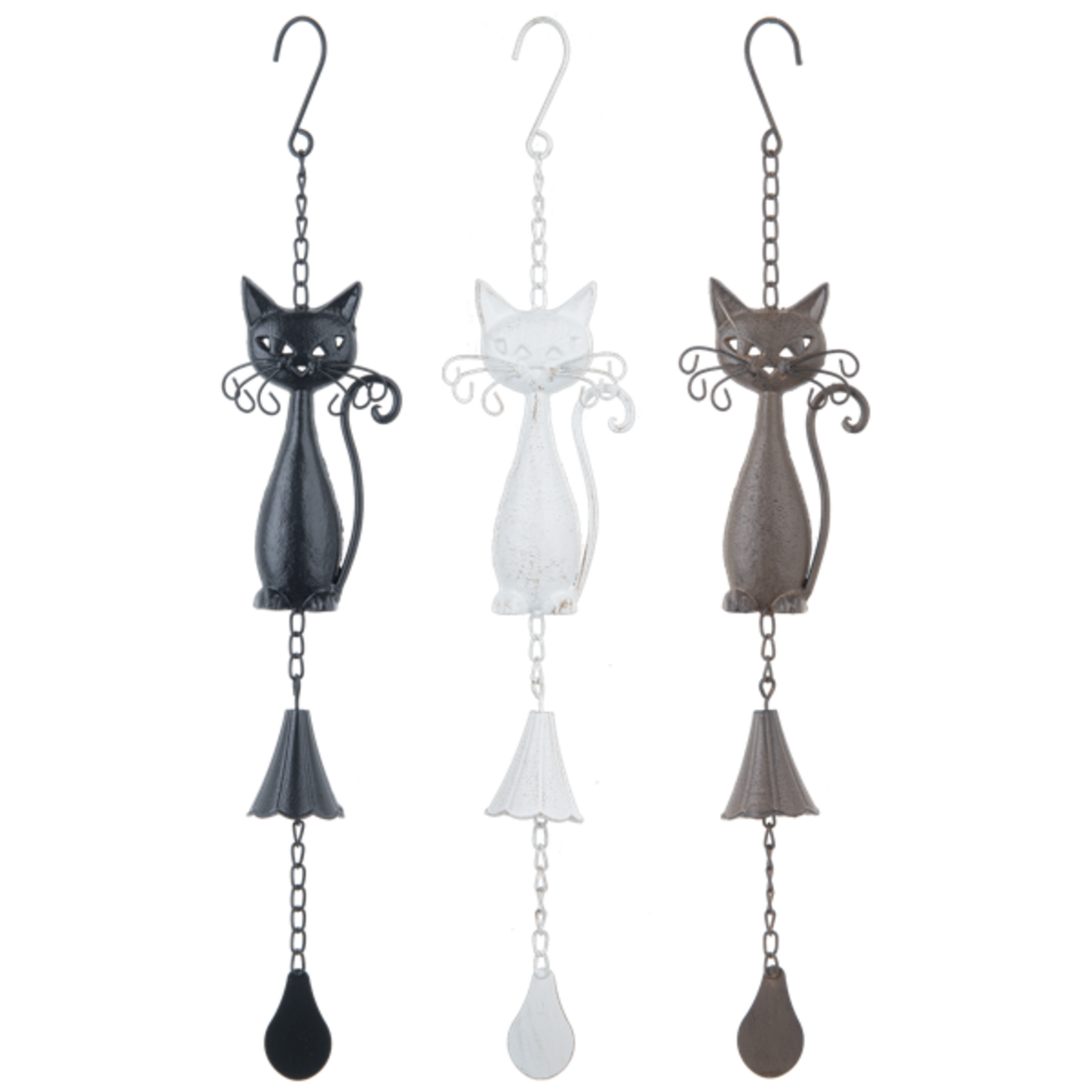Ganz Cat Windchime - CB195619 loading=