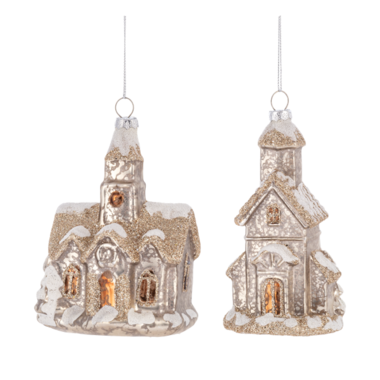 Ganz Church Ornament  MX197836