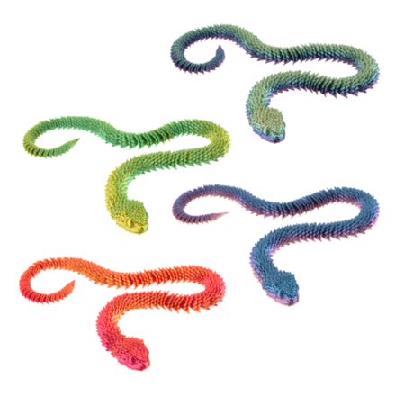 Ganz Shimmer Creatures - Snake (Asst.) - H3D0001