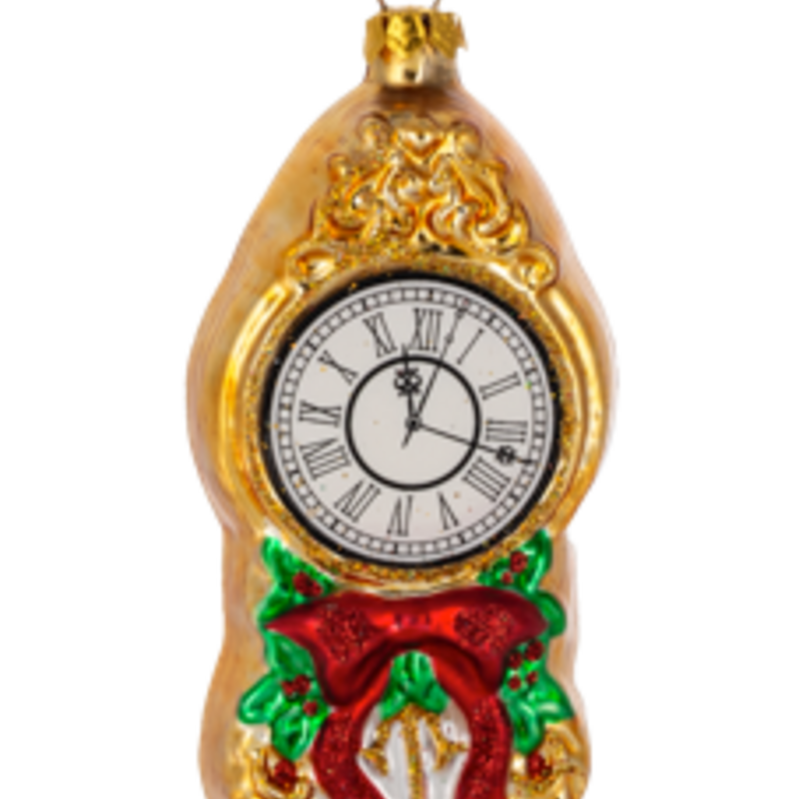 Ganz Grandfather Clock Ornament   MX203306 loading=