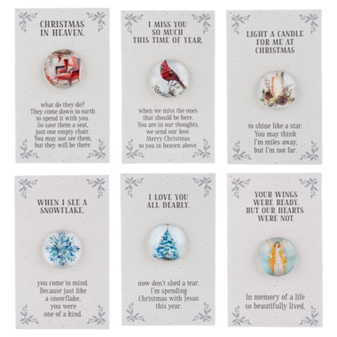 Ganz Christmas Memorial Pocket Tokens - CX201445