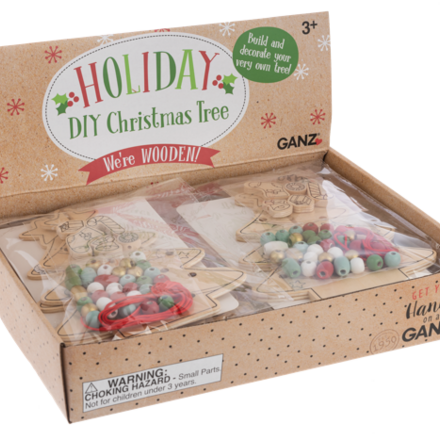 Ganz Wooden DIY Christmas Tree - HX11985
