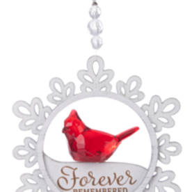 Ganz Rustic Snowflake Cardinal   ACRYX-282