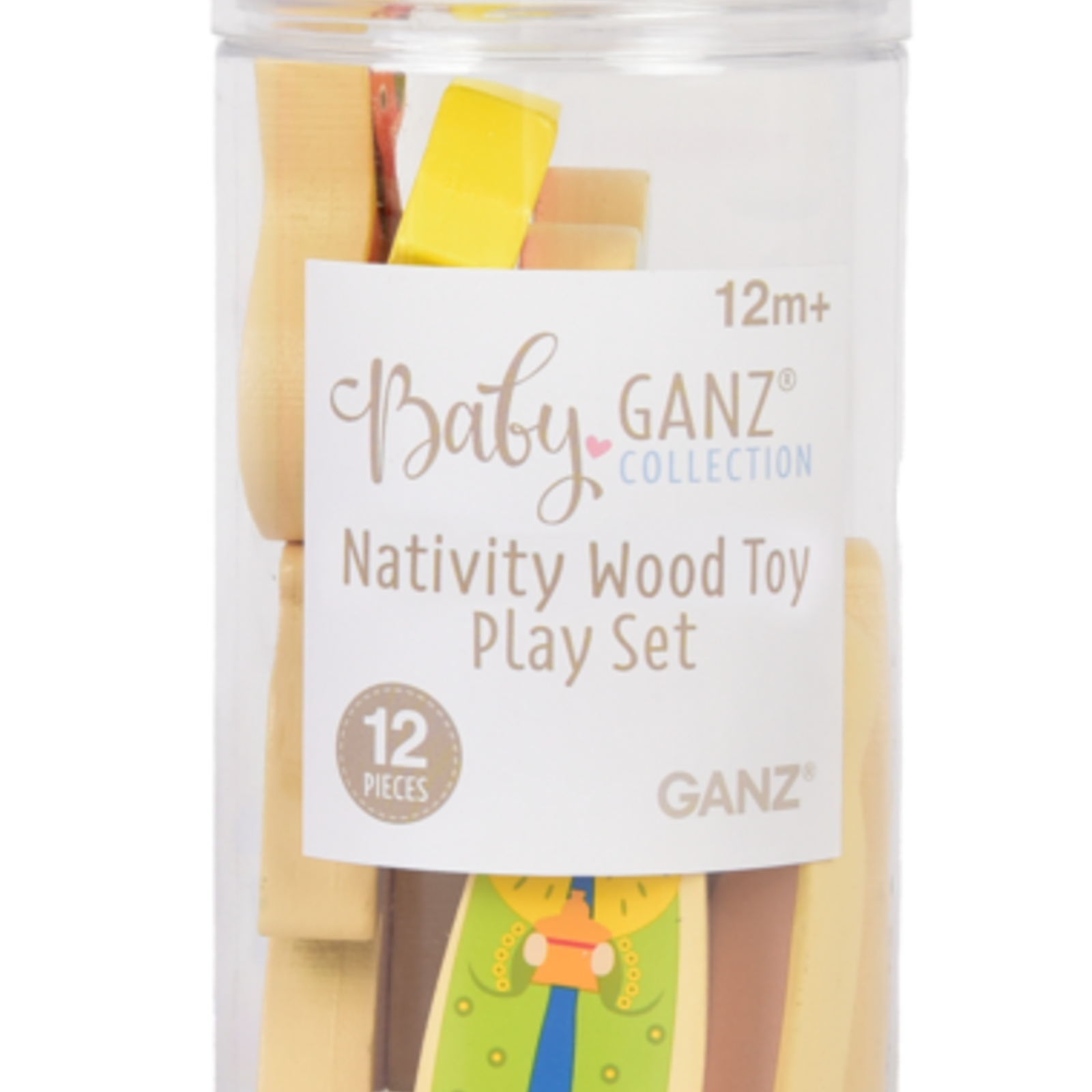 Ganz Nativity Wood Toy Play Set - BGX12027 loading=