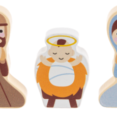 Ganz Nativity Wood Toy Play Set - BGX12027