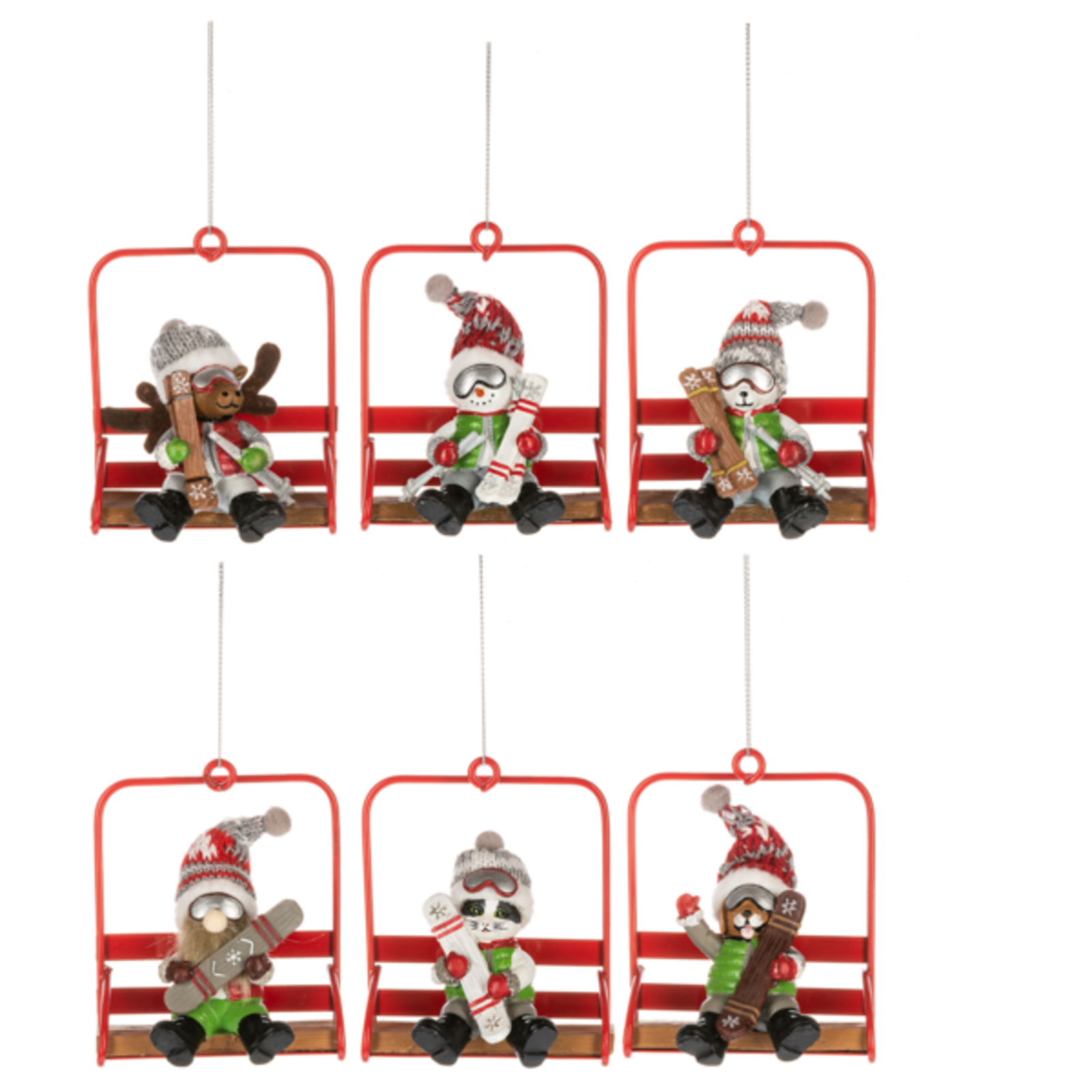 Ganz Ski Lodge - Ornament - EX20875 loading=