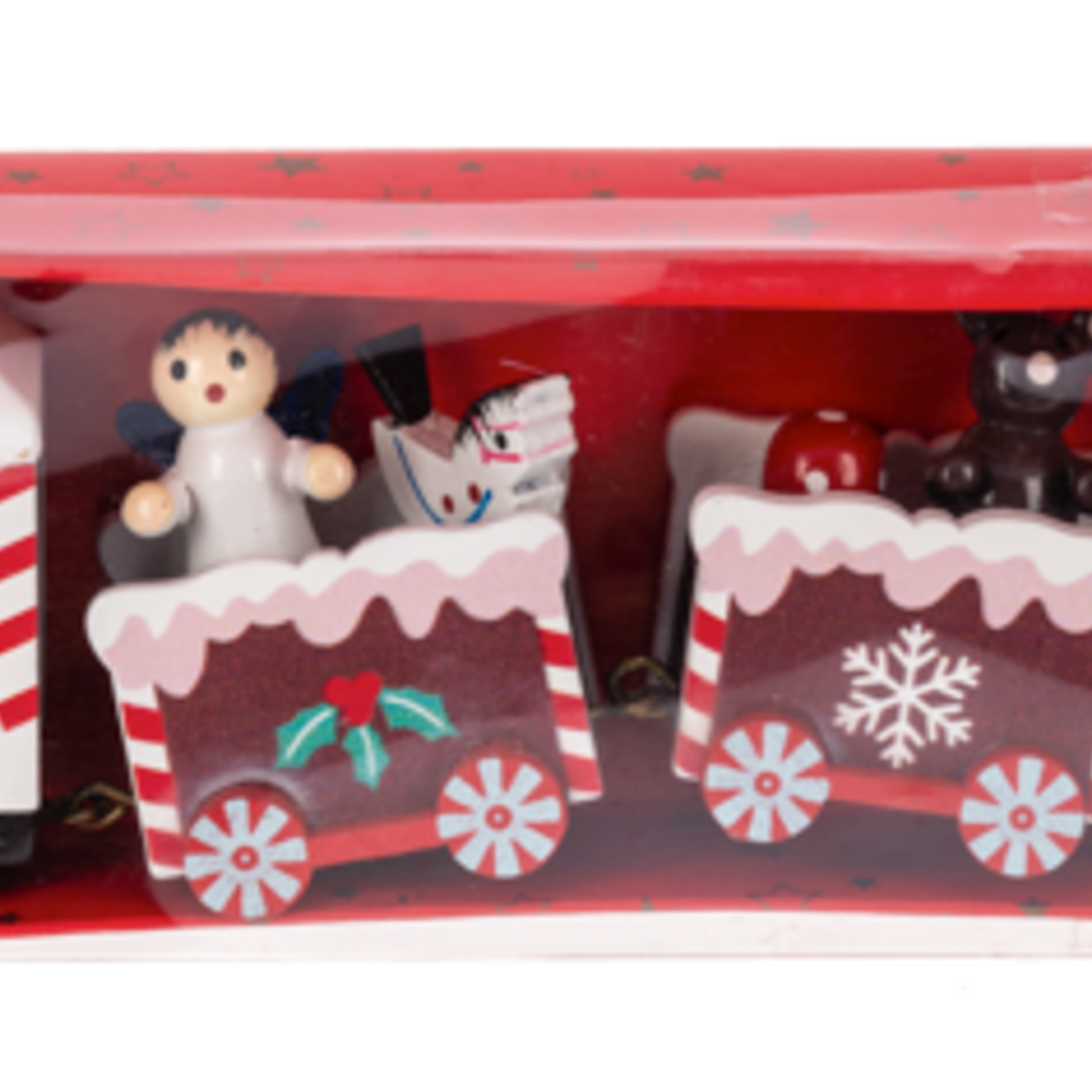 Ganz Christmas Gingerbread Train Figurine -EX25005 loading=