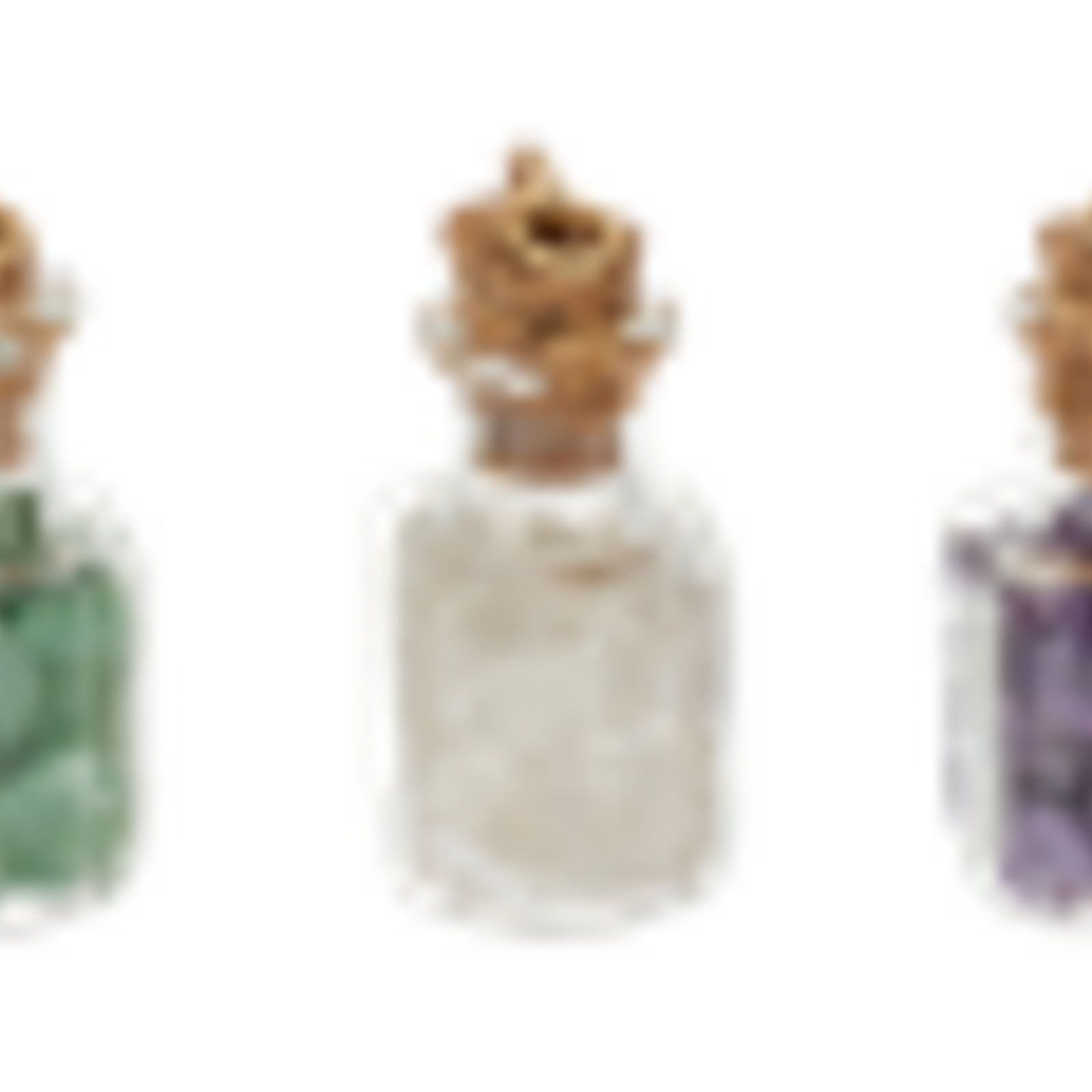 Ganz Crystal Intention Bottle Charm - ER71168 loading=