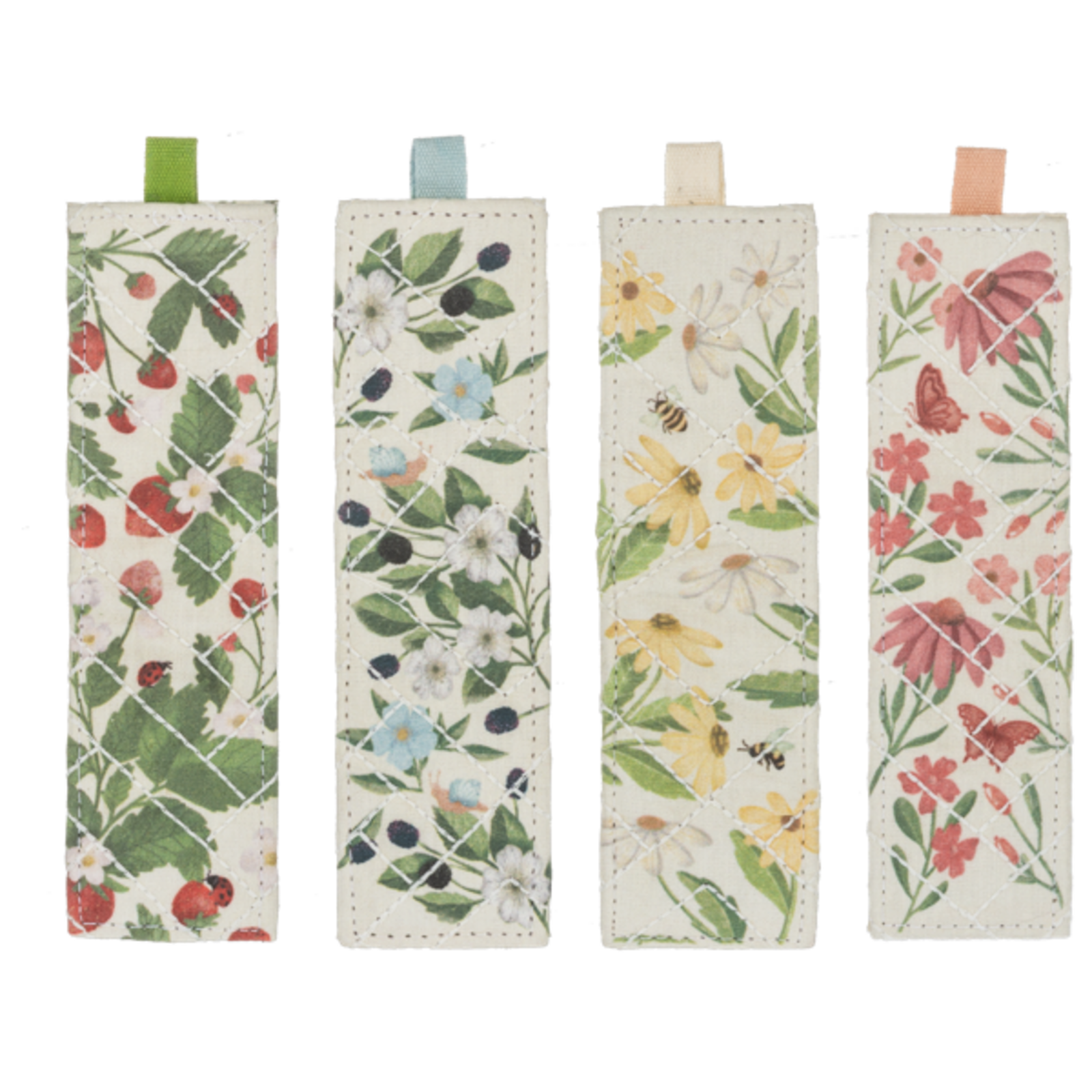 Ganz Quilted Floral Bookmark ( Asst.)  - ME205648 loading=
