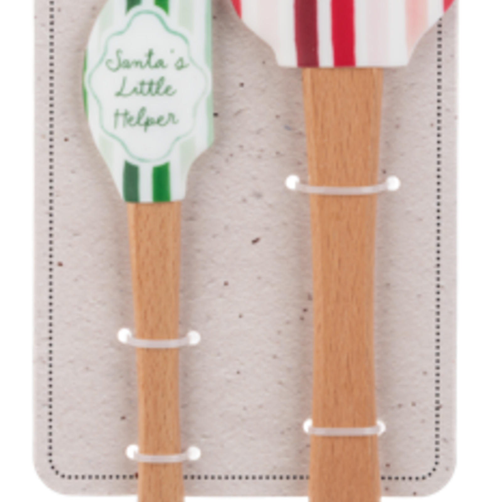 Ganz Santa Stripe Spatula (2 pc. set)  CX200930 loading=