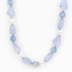 Michelle McDowell Zoe Beaded Necklace | Blue -79806