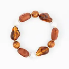 Michelle McDowell Zoe Beaded Bracelet | Tortoise - 79809