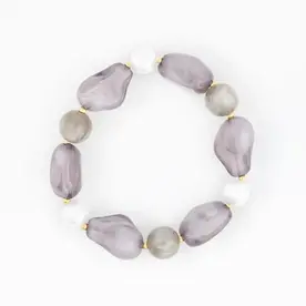 Michelle McDowell Zoe Beaded Bracelet | Gray - 79811