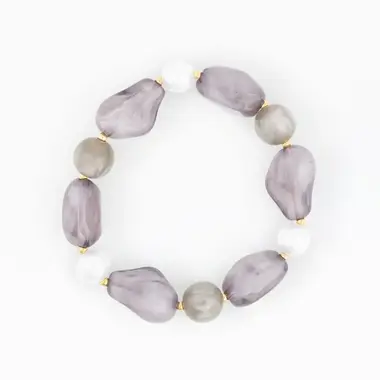 Michelle McDowell Zoe Beaded Bracelet | Gray - 79811