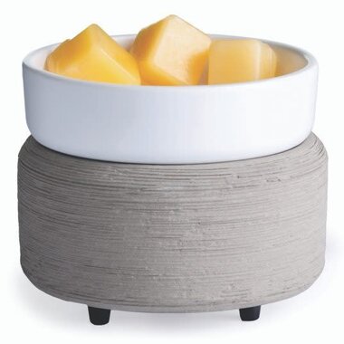 candlewarmers 2-in-1 Classic Candle Warmer GREY   CWDGTX
