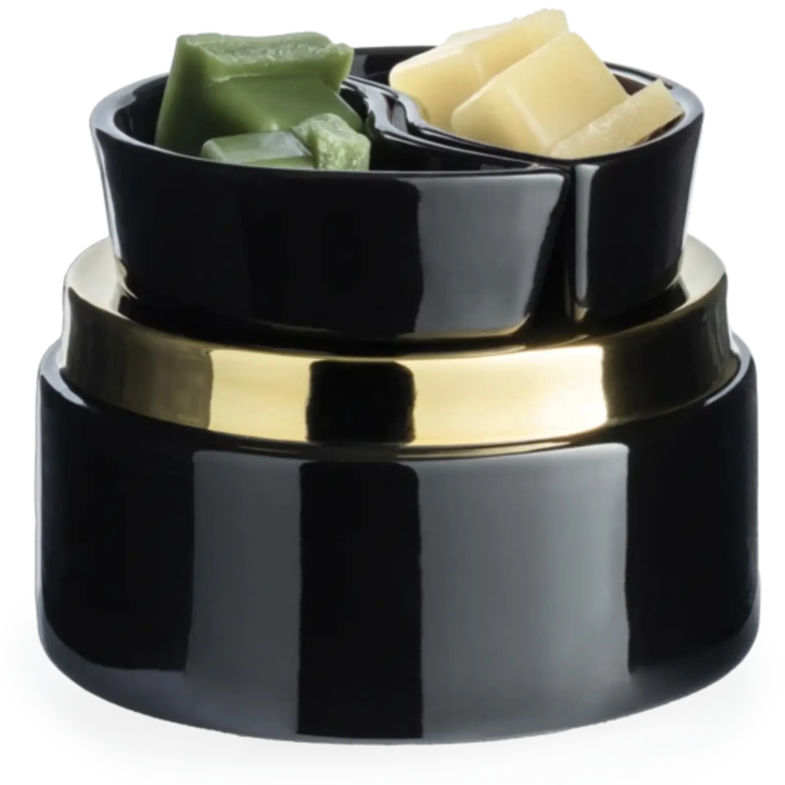 candlewarmers 2-in-1 Classic Candle Warmer Black & Gold  CWDBAG loading=