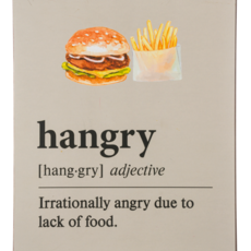 Ganz Hangry Foodie Definition Plaque ( Asst.) - ER71633