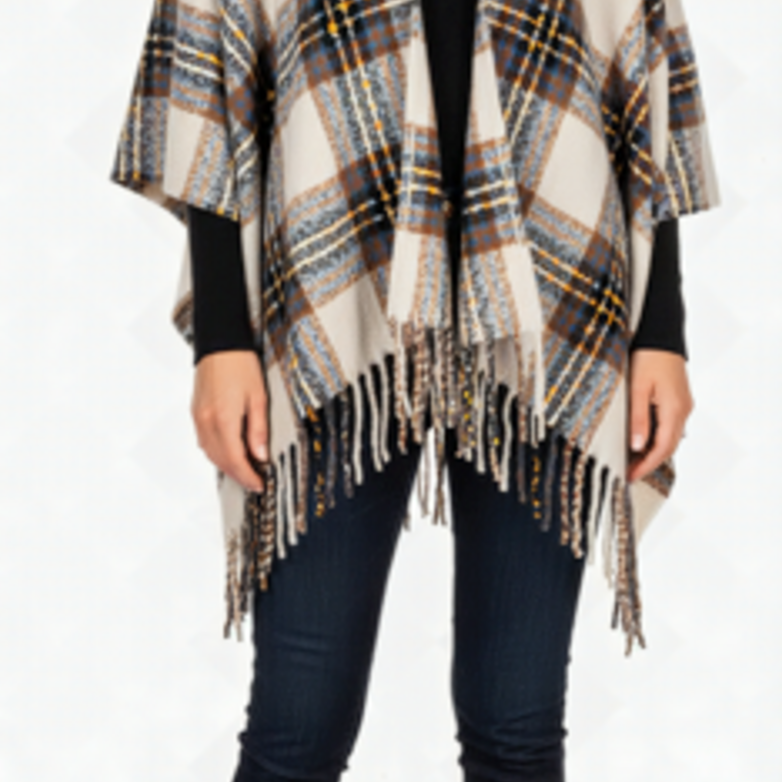 Ganz Plaid Cozy Wrap (1)-  FWRP401 loading=