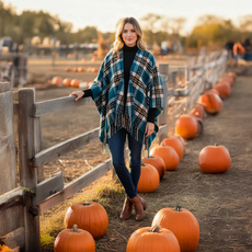 Ganz Plaid Cozy Wrap (1)-  FWRP401