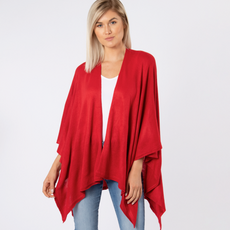 Ganz Bordeaux Cardi Wrap Red - BRDCRDRED