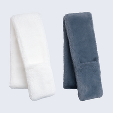 Ganz Arctic Plush Pocket Scarf  Slate Blue - FSCV420SlateBlue