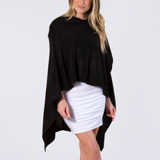 Ganz Black Bordeaux Cardi Wrap - BRDCRDBLK