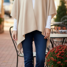 Ganz Chocolate Bordeaux Cardi Wrap - BRDCRDCHC