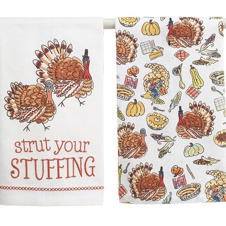 Burton + Burton Strut Your Stuffing Tea Towel Pair   3172310